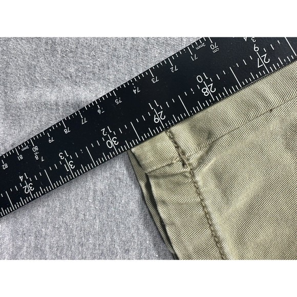 Chino By Anthropologie Womens Pants 29 Green Relaxed Stretch Cotton Blend - Picture 6 of 7